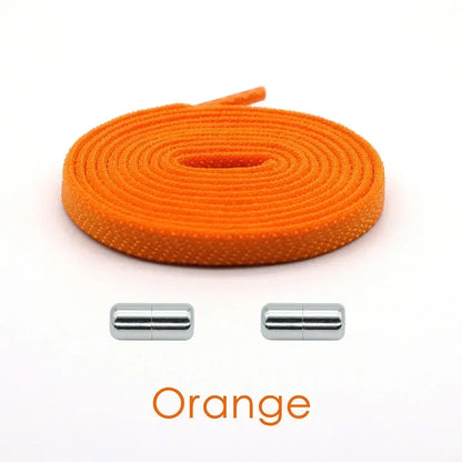 Elastic No Tie Shoelaces Flat Shoe Laces - Hiddengem