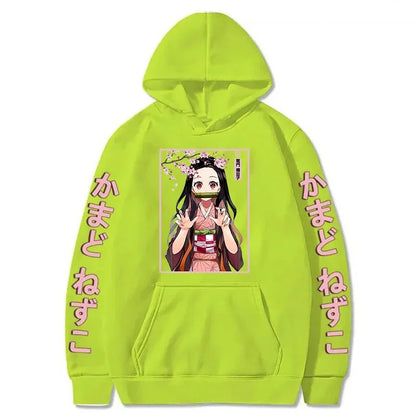 Unisex anime street hoodie - Hiddengem
