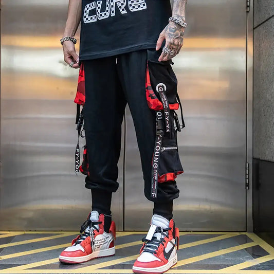 Men's Cargo Pants Casual Hip Hop
