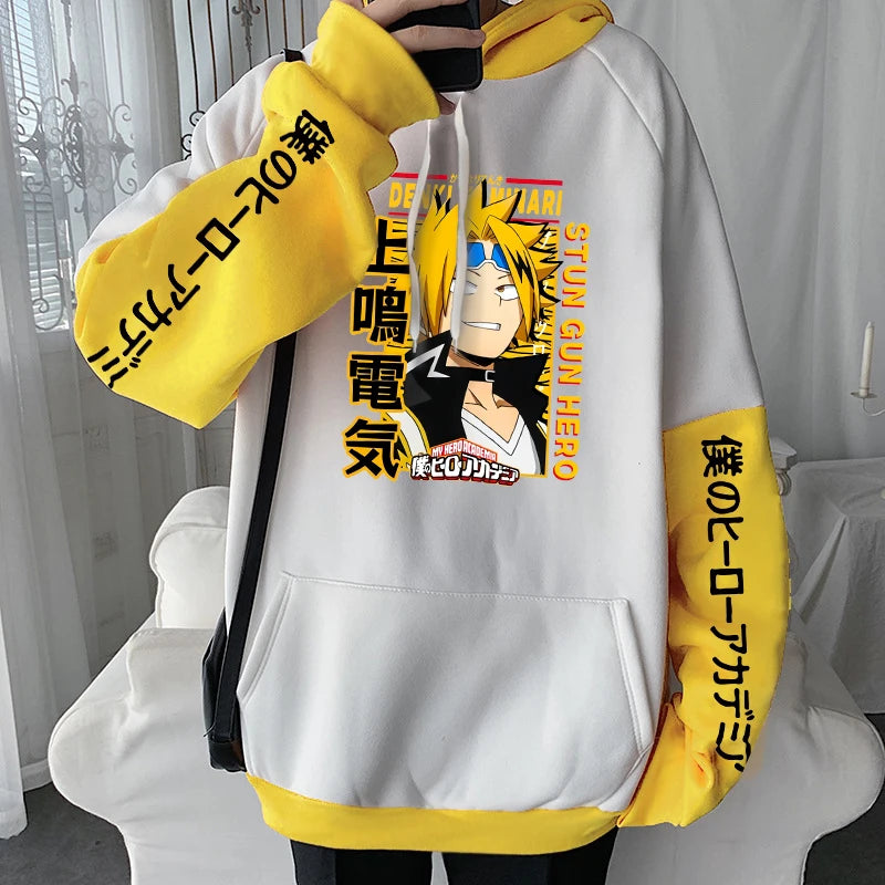 My Hero Academia Kaminari Denki Manga  Unisex  pullover - Hiddengem