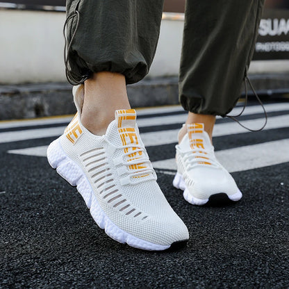 Women's Shoes Platform Mesh Running Lightweight - Hiddengem