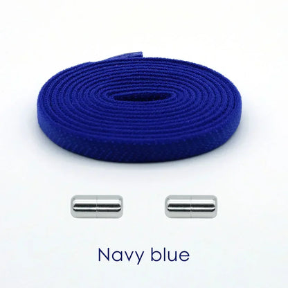 Elastic No Tie Shoelaces Flat Shoe Laces - Hiddengem
