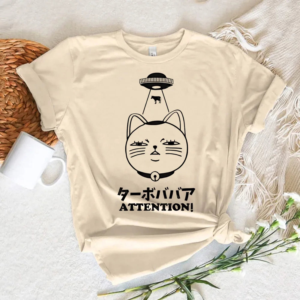 Dandadan Cat Anime Top - Hiddengem