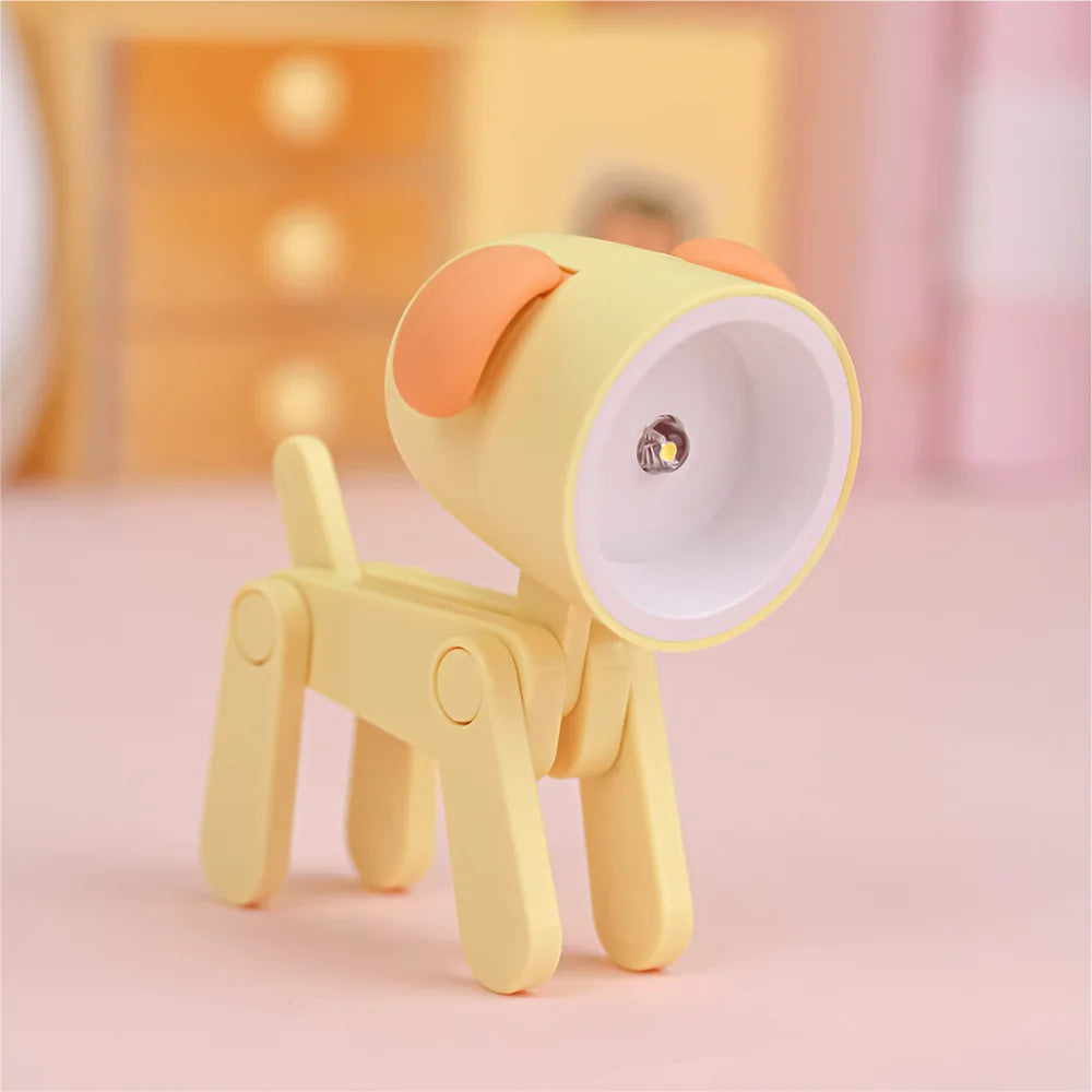 LED Night Light Mini Folding animal for desk