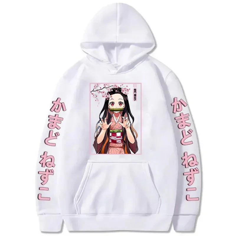 Unisex anime street hoodie - Hiddengem