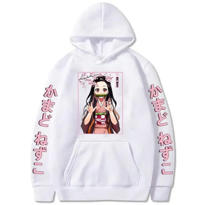 Unisex anime street hoodie - Hiddengem