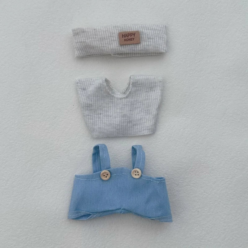 Labubu Clothing Accessories for V1 V2 V3 DIY Doll Clothes Fashion Birthday Gift Children's Toys Cute Ragdoll Skirts Bundle Pants