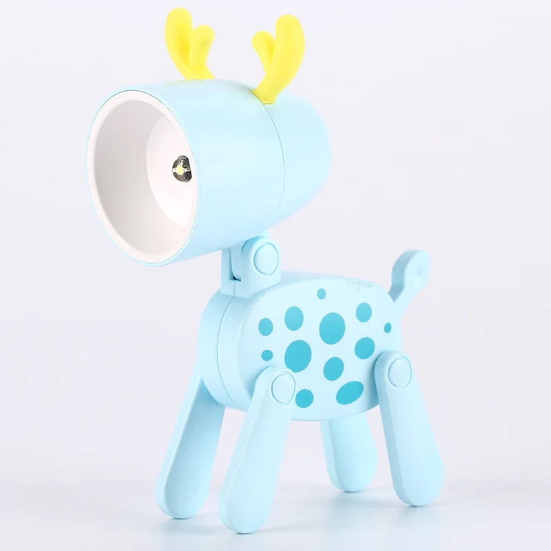 LED Night Light Mini Folding animal for desk