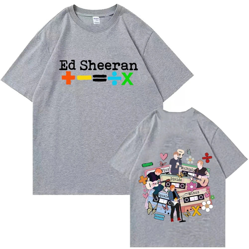 New Ed Sheeran Tour 2024 T-Shirts unisex - Hiddengem