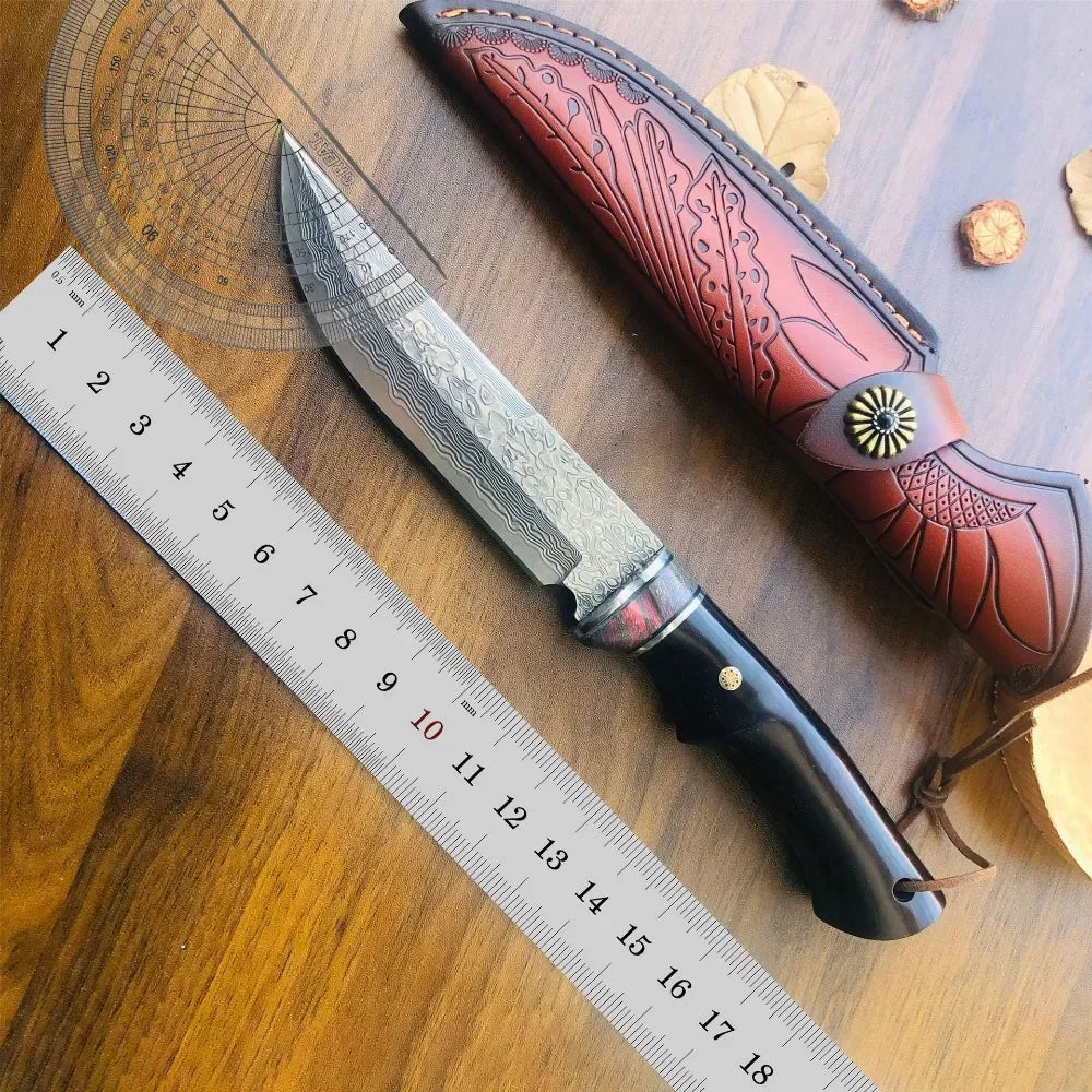 VG10 Damascus Hunting Tactical Survival Knife/Blade - Hiddengem