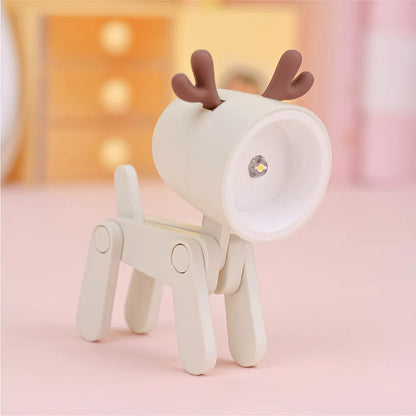 LED Night Light Mini Folding animal for desk