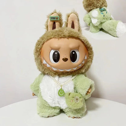 Labubu Clothes Series Doll 38cm Doll Fashion Outfit Macaron Color Collectible Blind Box Cute DIY Clothes For Bjd Cosplay Gift