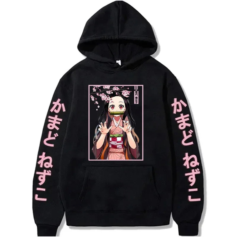 Unisex anime street hoodie - Hiddengem