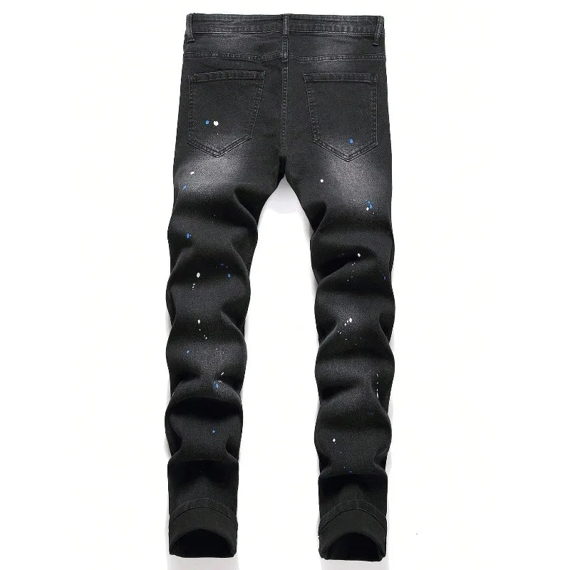 2025 Autumn New Stretch HipHop Skinny Jeans - Hiddengem