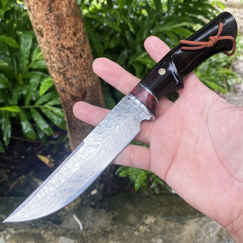 VG10 Damascus Hunting Tactical Survival Knife/Blade - Hiddengem