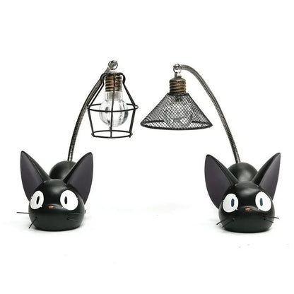 Led Night Light Resin cute blackCat