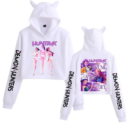 Anime Kpop Demon Hunter Crop Tops - Hiddengem
