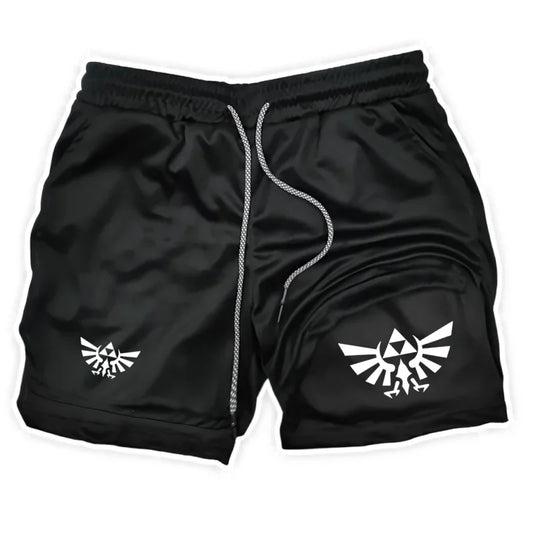 New Z-Zelda Men's Sports Fitness Shorts - Hiddengem