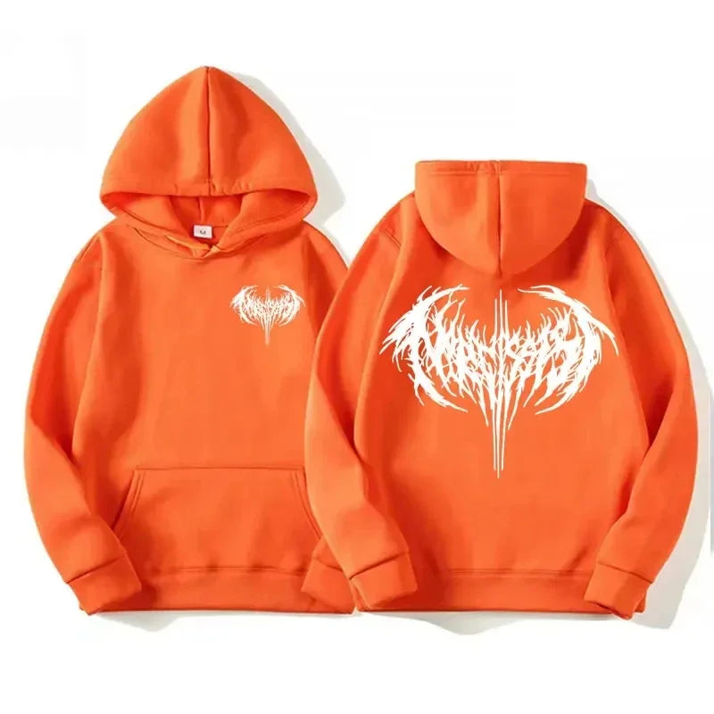 Rapper Graphic Hoodies Men Retro Hip Hop Hoodie Fashion Oversized Sweatshirt Streetwear