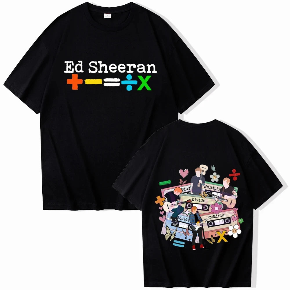 New Ed Sheeran Tour 2024 T-Shirts unisex - Hiddengem
