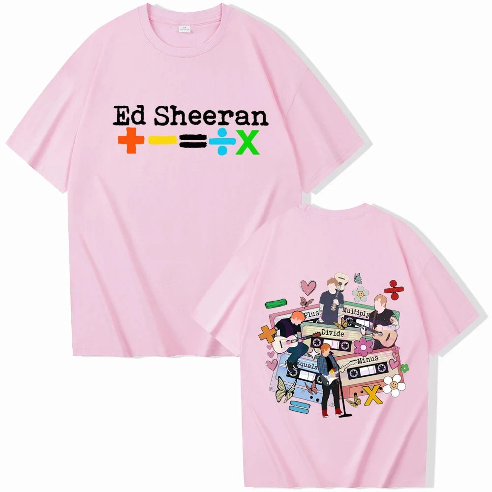 New Ed Sheeran Tour 2024 T-Shirts unisex - Hiddengem