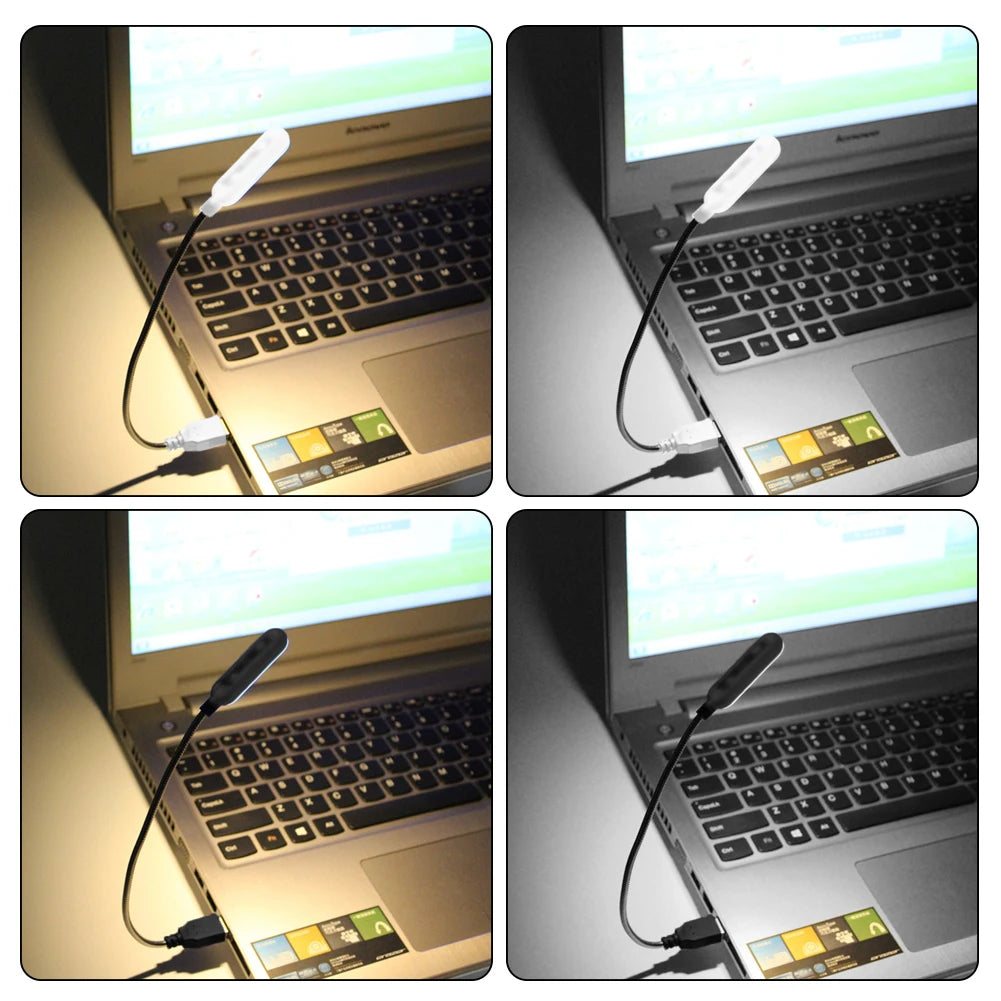 USB LED Reading Lamp Portable Flexible - Hiddengem
