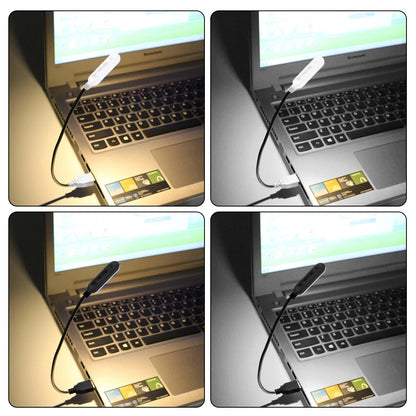 USB LED Reading Lamp Portable Flexible - Hiddengem