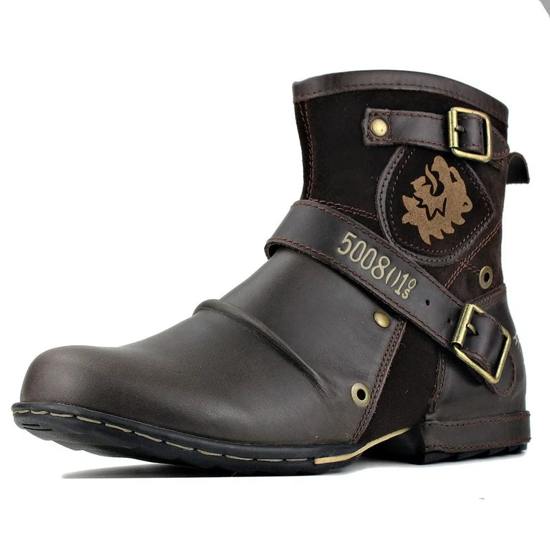 New Men's Ankle Boots - Hiddengem