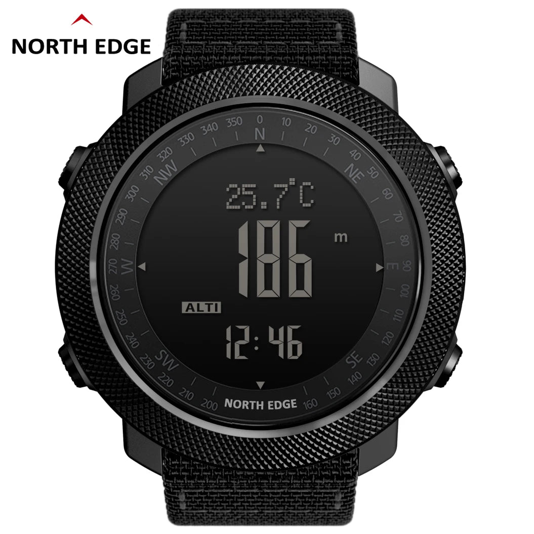 NORTH EDGE Men's sport Digital watch Hours Active lifestyle - Hiddengem