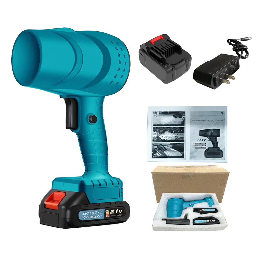 Moisture Dryer Battery Leaf Blower Outdoor Activities 28.5*11.5*23 Battery Powered Leaf Blower Lightweight Blower