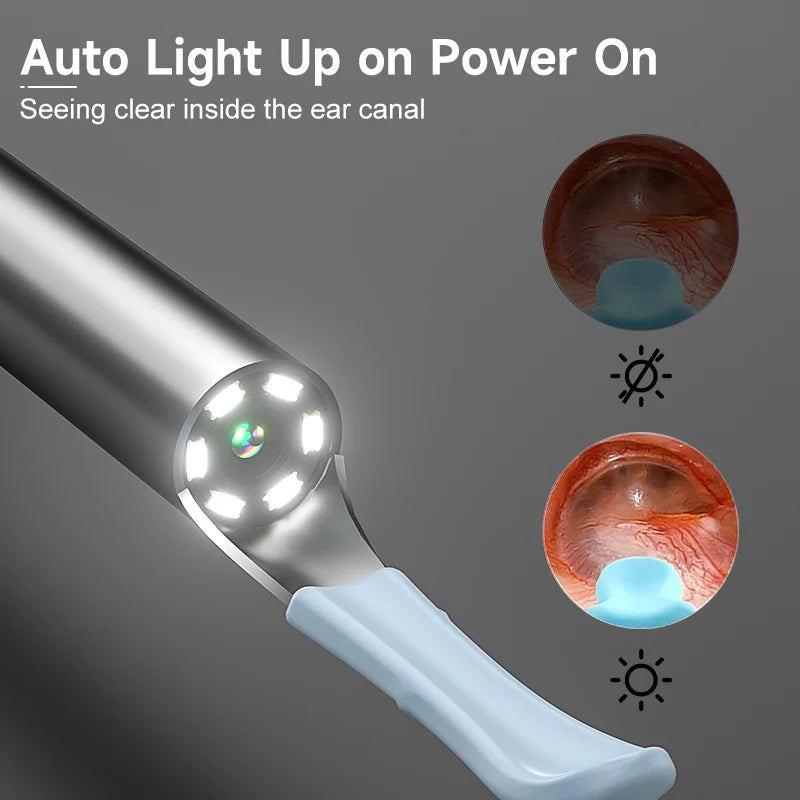 Smart Visual Ear Camera HD1080P 4.2MM WIFI Ear Pick Waterproof Ear Cleaner