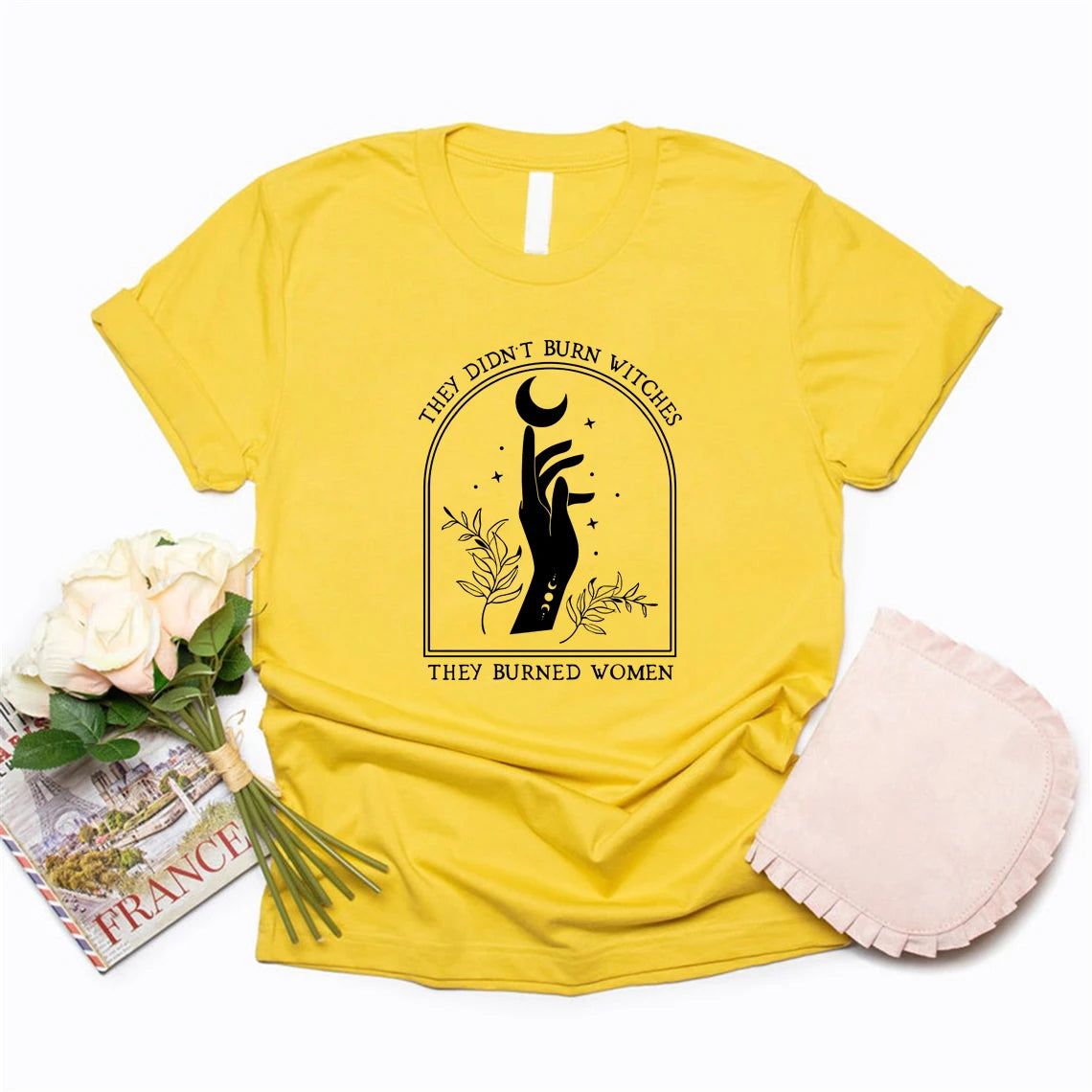 Witches  T Shirt Feminist Witch - Hiddengem