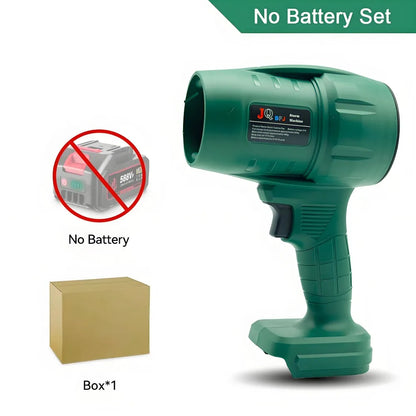 Powerful  Air Blower Turbo Fan with Thrust 550g to Cleaning Fallen Leaves, Snow and Sand Requires 18V Makita Battery