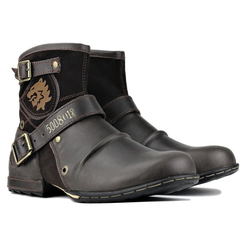 New Men's Ankle Boots - Hiddengem