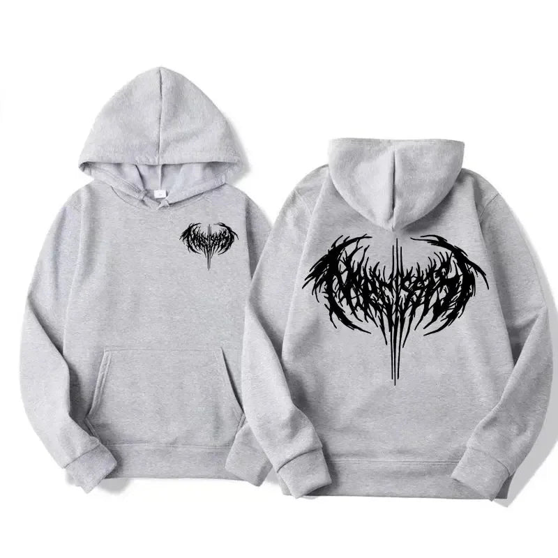 Rapper Graphic Hoodies Men Retro Hip Hop Hoodie Fashion Oversized Sweatshirt Streetwear