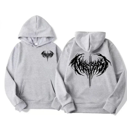 Rapper Graphic Hoodies Men Retro Hip Hop Hoodie Fashion Oversized Sweatshirt Streetwear