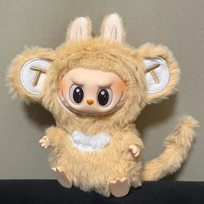 Labubu Doll Clothing  Animal Pajama Party Set Labubu V1 V2 V3 Cute Plush Doll Clothes Gift