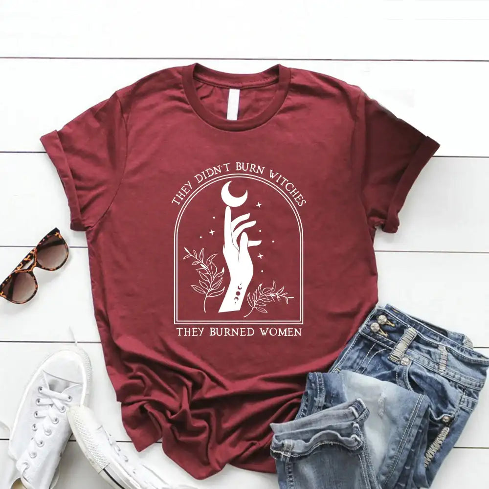 Witches  T Shirt Feminist Witch - Hiddengem