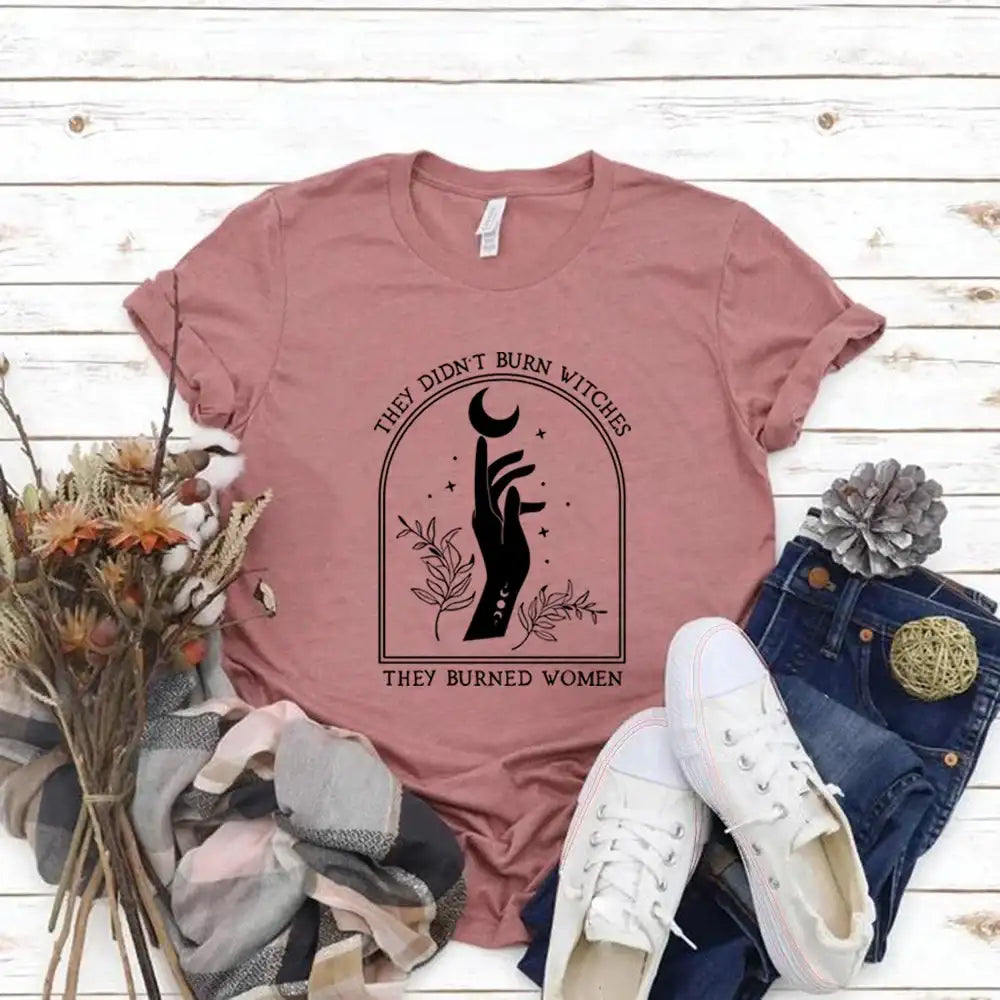 Witches  T Shirt Feminist Witch - Hiddengem