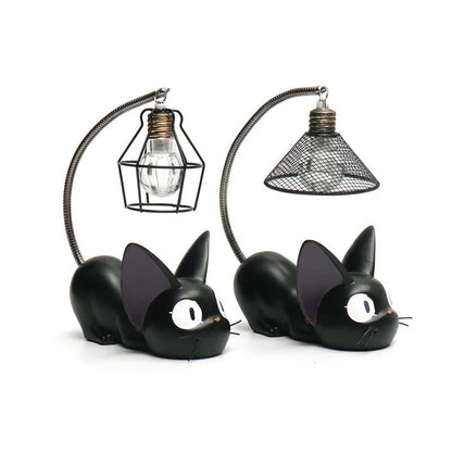 Led Night Light Resin cute blackCat