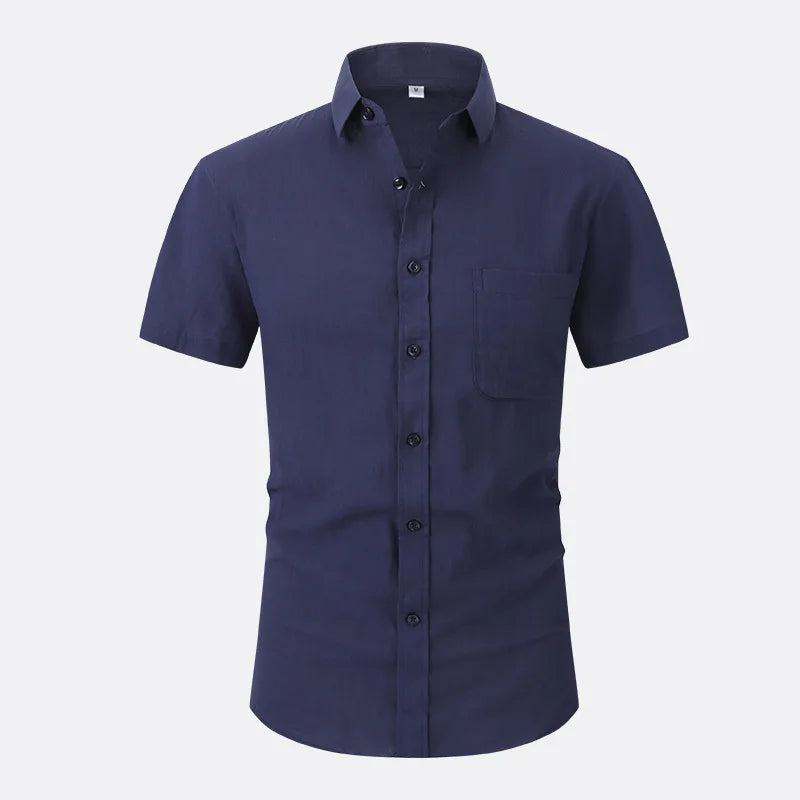 Anti-Wrinkle Stretch Slim Elasticity Fit Male - Hiddengem