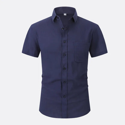 Anti-Wrinkle Stretch Slim Elasticity Fit Male - Hiddengem