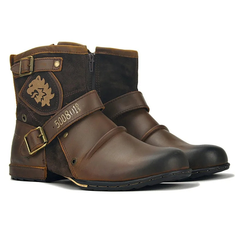 New Men's Ankle Boots - Hiddengem
