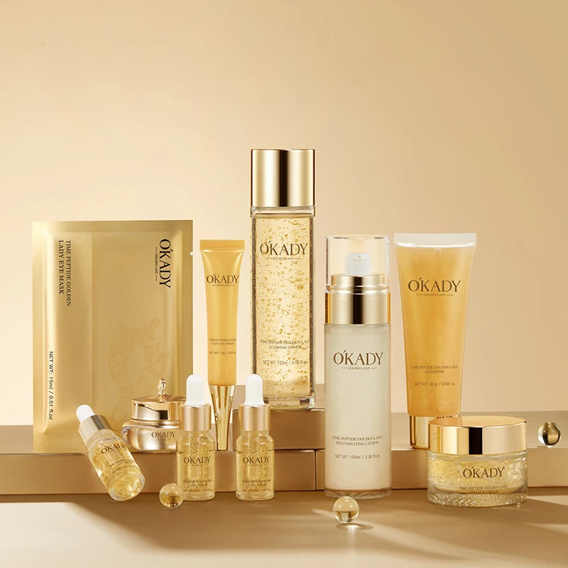 OKADY Daily Skincare Routine Kit | Anti-Aging & Hydrating Set