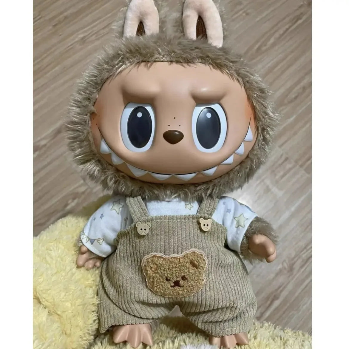 Labubu Clothes Series Doll 38cm Doll Fashion Outfit Macaron Color Collectible Blind Box Cute DIY Clothes For Bjd Cosplay Gift