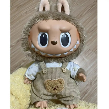 Labubu Clothes Series Doll 38cm Doll Fashion Outfit Macaron Color Collectible Blind Box Cute DIY Clothes For Bjd Cosplay Gift