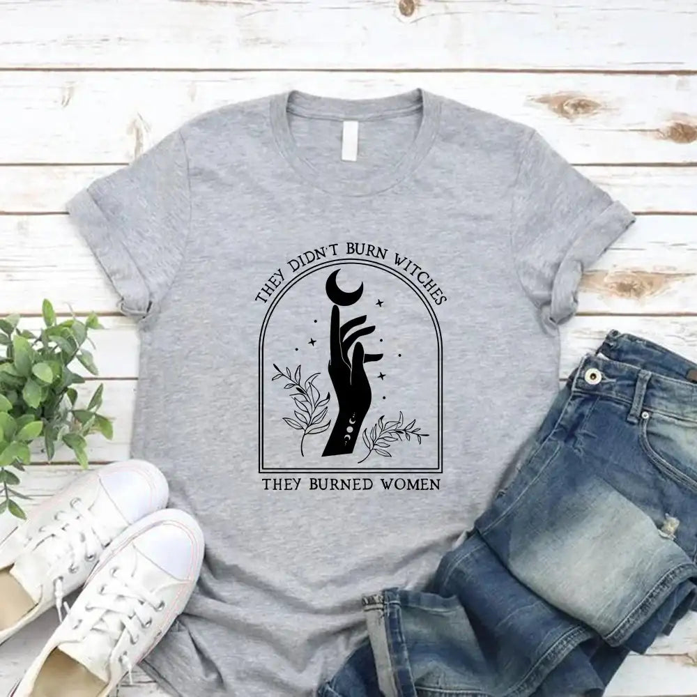 Witches  T Shirt Feminist Witch - Hiddengem