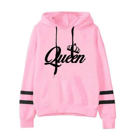 Queen Lady's hooded  Pullover - Hiddengem