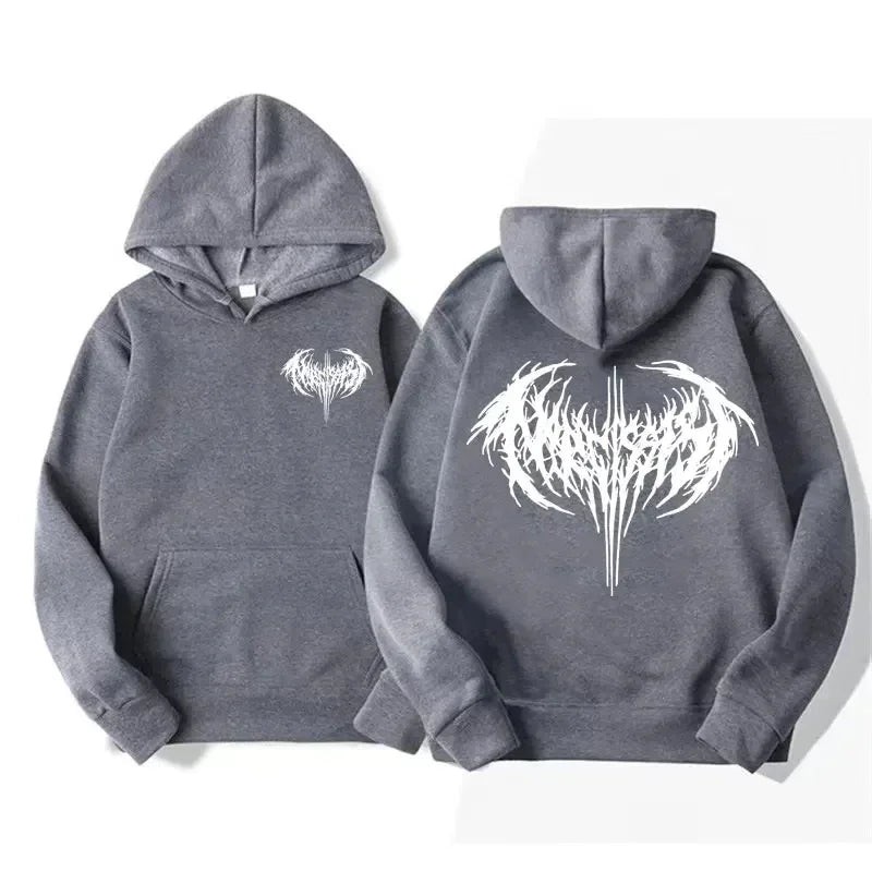 Rapper Graphic Hoodies Men Retro Hip Hop Hoodie Fashion Oversized Sweatshirt Streetwear