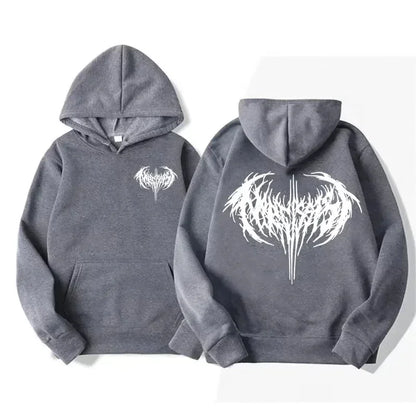 Rapper Graphic Hoodies Men Retro Hip Hop Hoodie Fashion Oversized Sweatshirt Streetwear